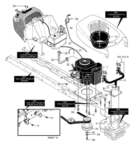 Part Location Diagram of 095325 Murray PLENUM